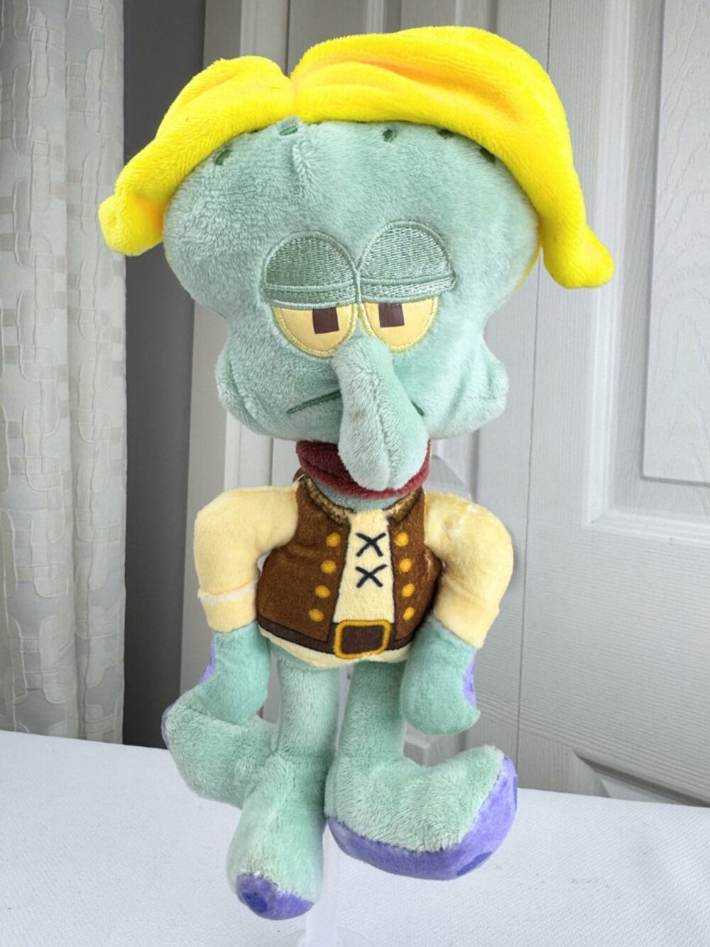 2025 SpongeBob Squidward Movie Glow In The Dark Pirate Plush